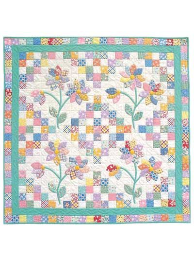 Animal baby quilt