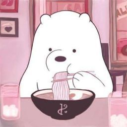 ❤Mundinho da baby❤ - 💕Pijamas💕 - Wattpad Eating Ramen, Ice Bear, Polar Bear, Ramen, Wattpad