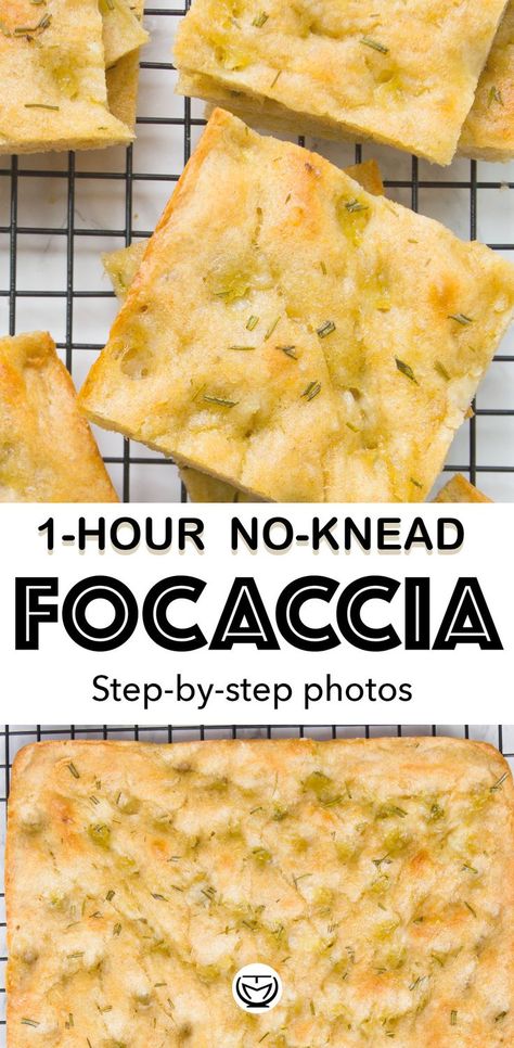 Italian Focaccia Recipe, Easy Focaccia Recipe, Foccacia Recipe, Homemade Focaccia, Foccacia Bread, Focaccia Bread Recipe, Focaccia Recipe, Focaccia Bread, No Knead