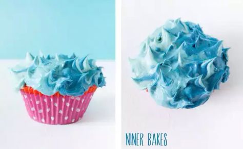 Ocean Waves Cupcakes, Ocean Cupcakes, Shark Cupcakes, Beach Cupcakes, Ocean Shark, Summer Cupcakes, Blue Frosting, How To Make Water, Cupcake Decorating Tips