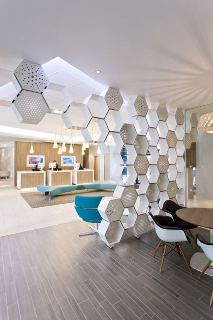 Novotel, Manchester #Design Living Room Partition, Living Room Partition Design, Room Partition Designs, Small Apartment Decorating, Partition Design, Room Partition, Design Living Room, Office Interior Design, Design Case