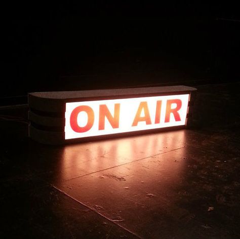 On Air Radio, Deco Cinema, On Air Sign, A Night At The Opera, Wayne's World, Radio Play, Old Time Radio, Little Shop Of Horrors, Night Vale