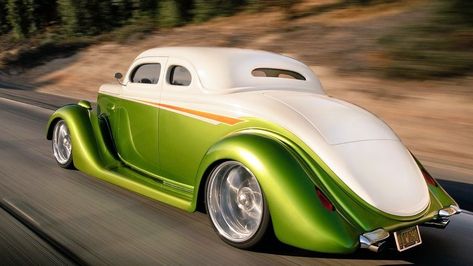 Green Cars, Donk Cars, Street Rodder, Cool Old Cars, Custom Cars Paint, Custom Rods, Soft Face, Bohemian Inspiration, Classic Cars Trucks Hot Rods