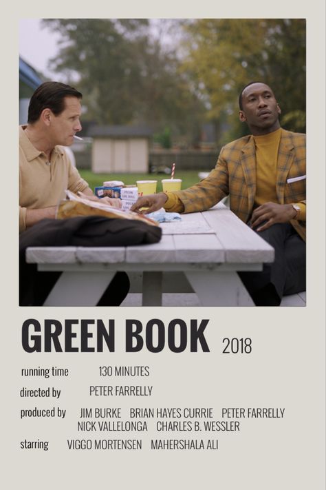 green book polaroid poster by summersorrows The Green Book, Minimalist Polaroid Poster, Photowall Ideas, The Truman Show, Iconic Movie Posters, Movie Card, Green Book, Film Posters Minimalist, Great Movies To Watch