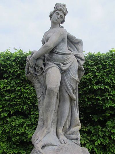 For more about the Greek goddess GAIA and GEOLOGY, see the blog post. Greek Goddess Gaia, Greek Mythology Statue, Goddess Of The Hearth, Gaia Goddess, Goddess Symbols, Ancient Greek Sculpture, Classical Mythology, Greek Statues, Roman Sculpture