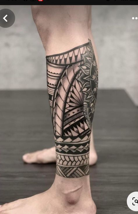 Calf Tattoo Men, Tattoo Pierna, Full Leg Tattoos, Band Tattoos, Forearm Band Tattoos, Polynesian Tattoo Designs, Armband Tattoo Design, Maori Tattoo Designs, Wrist Tattoos For Guys