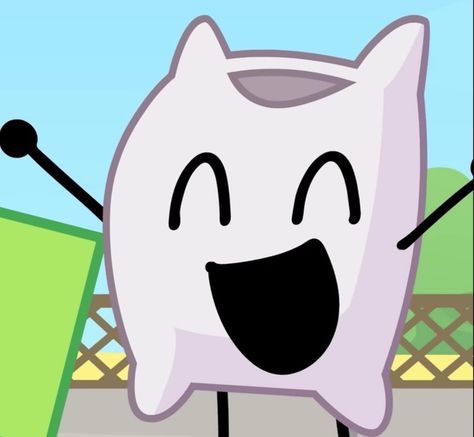 #bfb #bfdi #tpot #pillow Cross Your Fingers, I Dont Have Friends, Silly Pictures, Pillow Collection, Favorite Character, Profile Picture, Character Art, Pillows