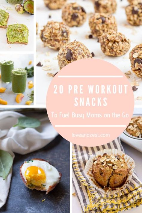 If you're unsure what qualifies as nourishing and energizing pre-workout snacks these 20 Pre Workout Snacks to Fuel Busy Moms on the Go are for you! Food Discipline, Pre Workout Snacks, Healthy Pre Workout, Pre Workout Breakfast, Keto Protein, Pre Workout Protein, Preworkout Snack, Pre Workout Food, Healthy Eating Snacks