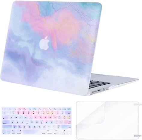 Amazon.com: MOSISO MacBook Air 13 inch Case (A1369 & A1466, Older Version 2010-2017 Release), Plastic Pattern Hard Case&Keyboard Cover&Screen Protector Only Compatible with MacBook Air 13, Colorful Clouds: Computers & Accessories Macbook Air Case 13 Inch, Macbook Air 11 Inch, Keyboard Protector, Macbook Keyboard, Macbook Pro 15 Inch, Macbook Pro 13 Case, Macbook Air 13 Inch, Colorful Clouds, Macbook Pro 13 Inch