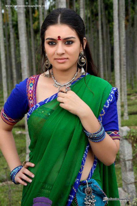 Hansika in-Aranmanai-Movie *** Bhojpuri Actress, Birthday Special, Indian Woman, Black Saree, Half Saree, Beautiful Saree, Indian Beauty Saree, India Beauty, Desi Beauty