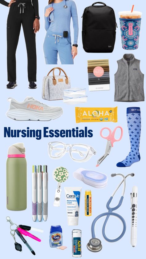 Nurse Work Bag, Nursing School Supplies, Nursing School Organization, Nursing School Life, Nursing Essentials, Nursing School Inspiration, Nursing Goals, Nursing Motivation, Nursing School Essential