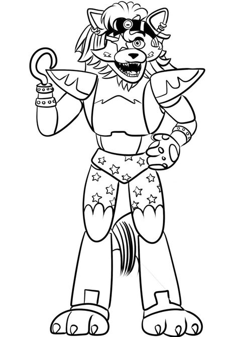 Foxy Fnaf Art, Glamrock Foxy, Raven Color, Fnaf Crafts, Fnaf Coloring Pages, Drawing Instructions, Rabbit Colors, Disney Dragon, Coloring Pages For Boys