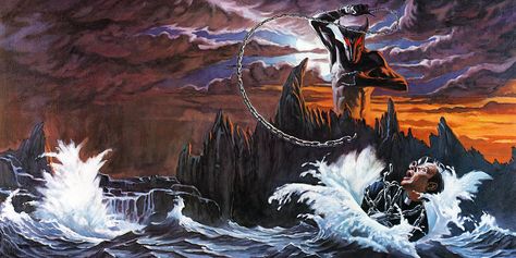 Dio - Holy Diver | Randy Berrett | TheOtherRalston | Flickr Arte Heavy Metal, Holy Diver, Rock Album Covers, James Dio, Rock Cover, Heavy Metal Art, Art Album, Band Wallpapers, Metal Albums