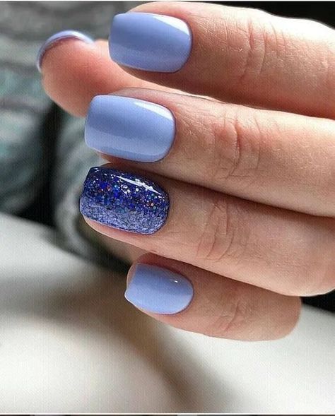 Acrylic Nails Natural, Cute Nail Colors, Nails Yellow, Short Gel Nails, Long Acrylic Nail Designs, Square Nail Designs, Blue Acrylic Nails, Short Square Nails, Smink Inspiration