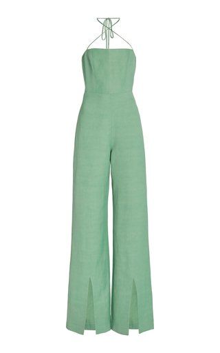 Green Jumpsuits, Gogo Girl, Blue Bandage Dress, Fashion Me Now, Halter Neck Jumpsuit, Sequin Jumpsuit, Graduation Outfits, Future Clothes, Green Jumpsuit