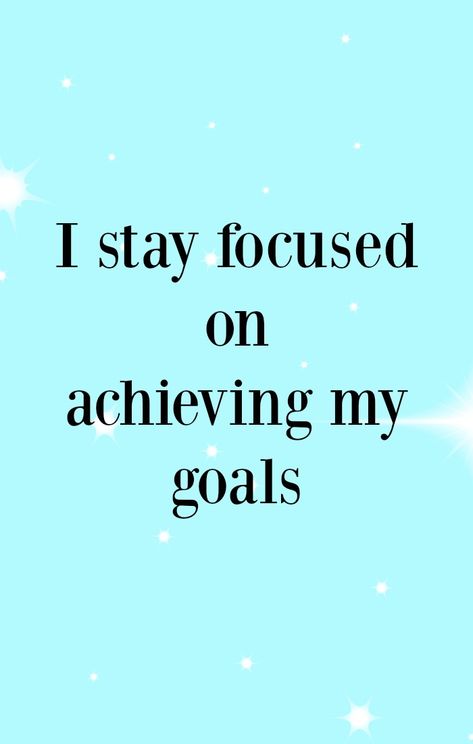 I stay focused on achieving my goals. Affirmations to help achieve your goals. Stay Focused Quotes, Goals Affirmations, Millionaire Mindset Quotes, Focus Quotes, Health Quotes Inspirational, Plan For Life, Achievement Quotes, Lifestyle Quotes, Creating A Vision Board