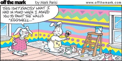 Hoppy Easter!  Jokes, puns and cartoons for quilters Funny Easter Jokes, Easter Verses, Easter Jokes, Easter Cartoons, Easter Paintings, Easter Quotes, Easter Images, Easter Pictures, Happy Easter Bunny