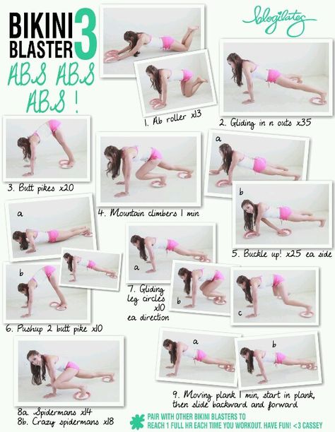 Bikini Blaster #3 ABS Ripped Abs Workout, Beginner Pilates, Leg Circles, Pop Pilates, Pilates Video, Ripped Abs, Yoga Iyengar, Ab Workouts, Vinyasa Yoga