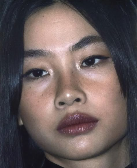 Asian Freckles, Monolid Eye Makeup, Monolid Eyes, Monolid Makeup, Hoyeon Jung, Asian Eyes, Asian Eye Makeup, Asian Makeup, Prom Makeup