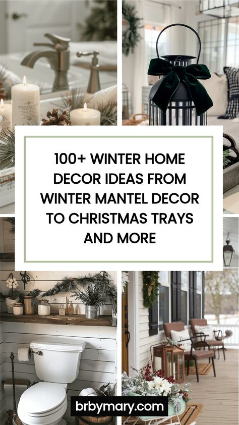 Non Christmas Winter Decor Home, Winter Coffee Table Decor Ideas, Winter Tray Ideas, Winter Mantle Decor After Christmas Mantel Ideas, Snowman Mantle Ideas, Farmhouse Winter Decor After Christmas, Winter Table Centerpieces For Home, Winter Tablescapes After Christmas, Winter Decor Ideas After Christmas