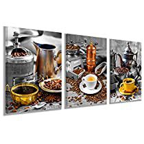 Check this out! Coffee Bar Wall Decor, Kitchen Canvas Wall Art, Art For Dining Room, Coffee Bar Wall, Kitchen Coffee Bar, Coffee Canvas, Canvas Kitchen Wall Art, Kitchen Canvas, Art Restaurant