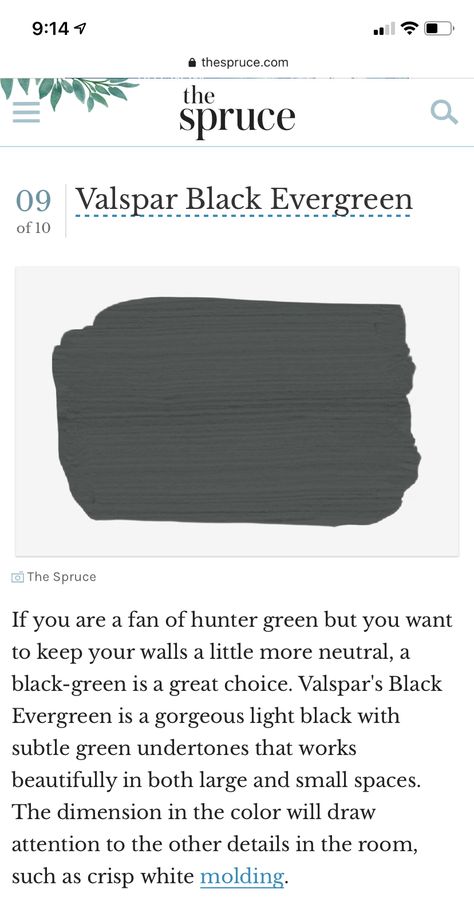 Valspar Hunters White, White Molding, Hunter Green, Paint Colors, Small Spaces, New Homes, Dream House, Paint, White