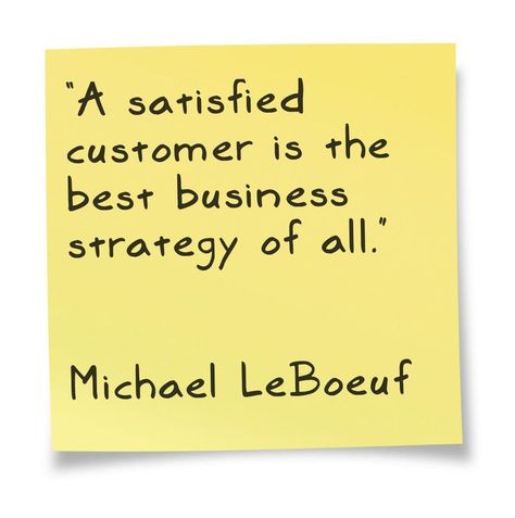 "A satisfied customer is the best business strategy of all." #service #delivery #quality #business #motivation Strategy Quotes, Customer Quotes, Customer Service Quotes, Service Quotes, Small Business Quotes, Small Business Inspiration, Marketing Concept, Work Motivation, Bill Gates