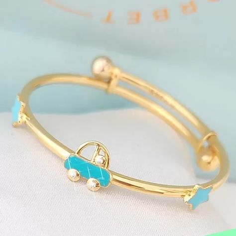 Baby Jewellery Boutique | Gold Nazariya, Baby Bracelet Gold Baby Bracelet, Baby Kada Gold, Baby Bracelet Gold Newborn, Baby Jewelry Gold Newborn, Kids Bracelets Gold, Baby Bangles Indian Gold, Baby Bangles Gold, Kids Jewelry Gold, Baby Gold Bangles