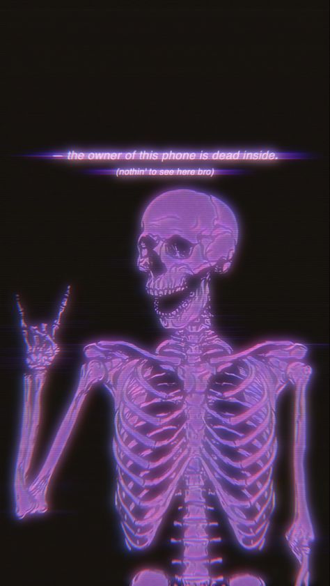 Neon Purple, Skeleton, Neon, Purple