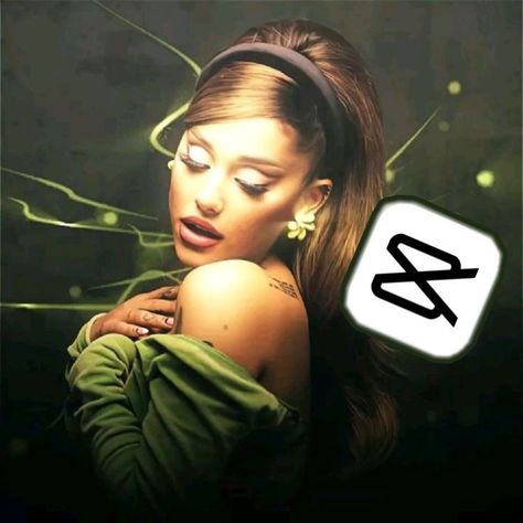 Green Ariana Grande, After Effects Pfp, Editors Pfp, Ariana Grande Green, Pfp For Editors, Cute Baddie Pfp, Editor Pfp, Capcut Pfp, Edit Profile Picture