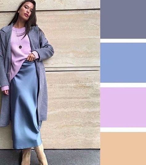 Colors To Go With Lavender: How To Mix & Match Clothing Lavender Outfit, Soft Summer Color Palette, Soft Summer Colors, Colour Combinations Fashion, Color Combos Outfit, Color Blocking Outfits, Color Combinations For Clothes, Color Trends Fashion, Soft Summer