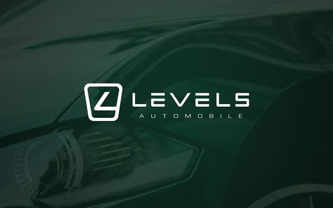 LEVELS Automobile - Car Logo Design & Branding Identity :: Behance Design Branding Identity, Car Logo Design, Logo Design Branding, Car Logo, Branding Identity, Car Logos, Design Branding, Brand Identity, Car Detailing