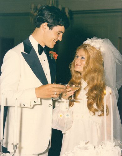 Groovy Wedding, 1970s Wedding, Vintage Wedding Photos, Wedding Toasts, Wedding Gowns Vintage, I'm With The Band, Wedding Parties, Vintage Bride, Wedding Mood