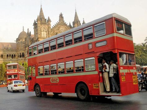 My first Double-Decker BEST bus ride in Mumbai Indian Bedroom, Ashok Leyland, Vis Dev, Mumbai City, Public Transit, Bus Pass, Decker Bus, Traffic Signal, Double Decker Bus