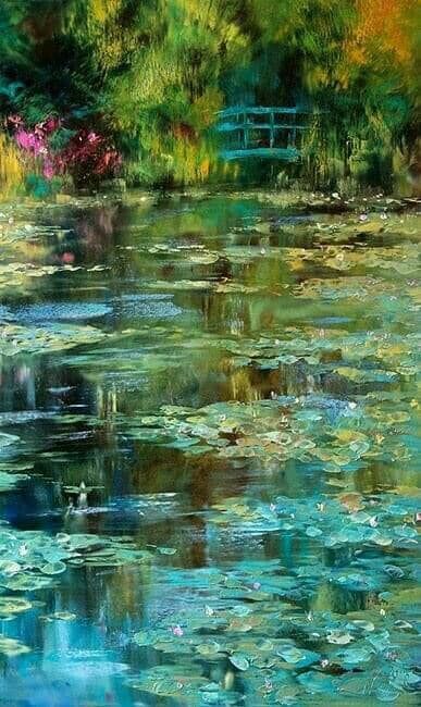 Water Lilies, Claude Monet, Bridge, Paintings, On Twitter, Twitter, Water, Art