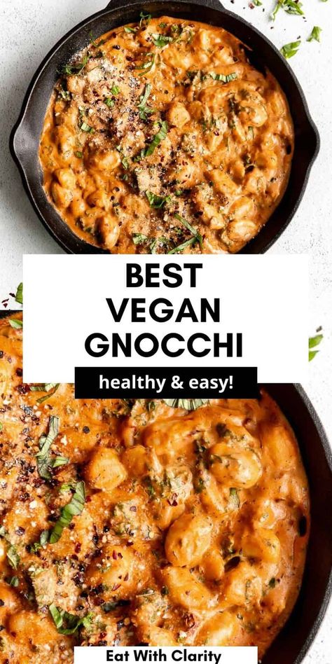 Vegan Gnocchi, Gnocchi Recipes Homemade, 2023 Food, Gnocchi Recipe, Homemade Gnocchi, Crispy Tofu, Gnocchi Recipes, Gluten Free Recipes For Dinner, Easy Lunch