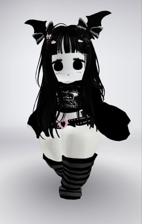 User: MofyCl0ud If you use this outfit, please mention me on your bio or follow me (both on roblox) ૮꒰ྀི⸝⸝´ ˘ `⸝⸝ ꒱ྀིა Thick Roblox Character, Roblox Thick Avatar, Hot Roblox Outfits, Black Roblox Avatar, Roblox Avatar Ideas Girl, Roblox Images, Roblox Avatar Ideas, Roblox Skins, Up Theme