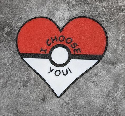 Pokemon/Pokeball Valentines Day Heart by angry-p1p - MakerWorld Pokeball Drawing, Love Doodles, I Choose You, 3d Printing Projects, Valentines Day Hearts, Cute Pokemon, Pokemon Art, 3d Printing, Valentines Day