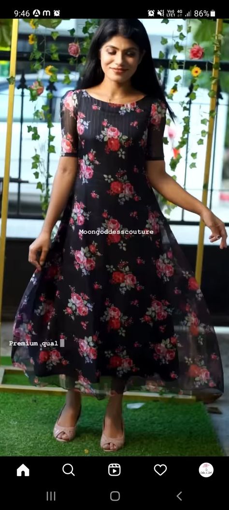 Organza Aline Kurti, Silk Saree Frocks For Women, Organza Material Kurti, Organza Frock Neck Designs, Organza Long Frock Models Latest, Organza Kurta Designs Latest, Organza Frocks For Women Indian, Organza Frock Designs Latest, Organza Churidar Designs Latest