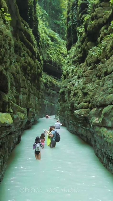 Khashupse Canyon In Georgia 🎥 @black_sea_studio / IG | Instagram | Khashupse Canyon In Georgia 🎥 @black_sea_studio / IG | By Best Destinations To Travel Lets Do It, Detox Water, And So The Adventure Begins, Black Sea, Amazing Destinations, Europe Travel, Places To Go, Georgia, Road Trip