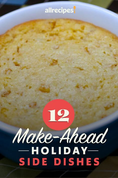 Make Ahead Sides For Christmas, Xmas Sides Dishes, Christmas Side Dishes Make Ahead, Side Dishes Make Ahead, Holiday Party Side Dishes, Side Dishes You Can Make Ahead Of Time, Christmas Make Ahead Recipes, Best Holiday Side Dishes, Christmas Sides Dishes Make Ahead