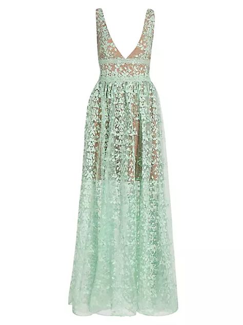 Bronx and Banco Megan Lace Maxi Dress Bronx And Banco Dresses, Bronx And Banco, Lace Maxi, Maxi Dress Green, Scalloped Lace, Lace Maxi Dress, Designer Outfits Woman, Bronx, Empire Waist