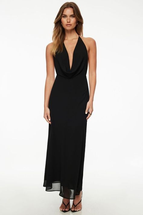 Black halter jumpsuit