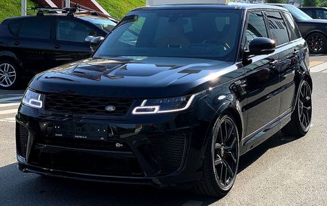 Range Rover Svr Black, 2021 Range Rover, Range Rover Svr, Range Rover Black, Range Rovers, Apple Air, Coconut Rice, Pretty Cars, Range Rover Sport