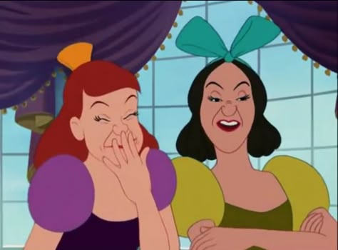 Anastasia And Drizella Aesthetic, Popular Movie Duos, Duo Disney Characters, Ginger And Brunette Duo Cartoon, Female Duos Characters, Best Duos In Cartoons, Ginger And Brunette Duo Characters, Disney Duos Characters, Character Duos Best Friends