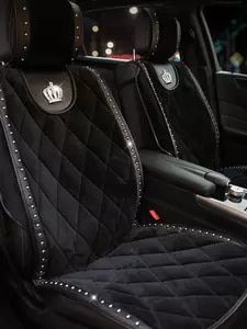 Velvet Car Seat Covers, Jaguar Xjl, Velvet Car, Bling Car Accessories, Girly Car Accessories, Cool Car Accessories, Chanel Boots, Luxury Car Interior, Girly Car