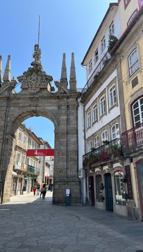 Portuguese Architecture, European Bucket List, Portugal Trip, Braga Portugal, Portugal Travel Guide, European Architecture, Portugal Travel, Lisbon, Breathtaking Views