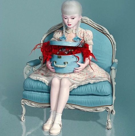 Lowbrow & Popsurrealists on Instagram: “. Artist: @raycaesar1111  Ray Caesar www.raycaesar.com At  @galleryhouse_belinda #artist #contemporaryartist #contemporaryart…” Ray Caesar, Surrealism Paintings, Surrealist Painting, Fantasy Words, Scary Drawings, Surreal World, Mark Ryden, Figure Statue, Art Surrealism