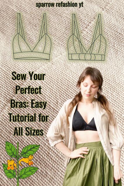 Diy Bra Sewing, Edgy Sewing Patterns, Bra Pattern Sewing, Sew Bra Pattern, Diy Bras, Diy Bra Pattern Free, Bra Pattern Free, Bra Sewing Pattern Free Diy, Boho Sewing Projects