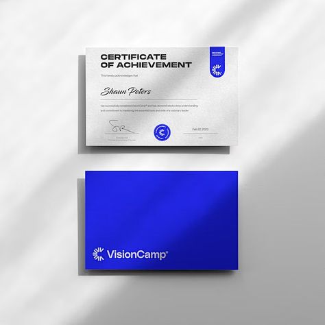 VisionCamp® Visionary Leadership Masterclass Tickets, Tue, Feb 21, 2023 at 9:00 AM | Eventbrite Link Logo, Vision Statement, Certificate Of Achievement, Certificate Design, February 22, Make More Money, Master Class, Event Design, Business Card